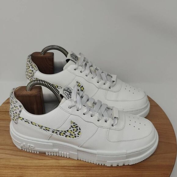 Nike Shoes - Nike Air Force 1 Pixel Leopard Sneakers- Womens- Size 7.5- White- [DH9632-101]